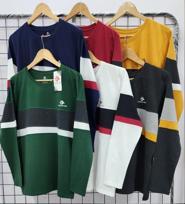 Men's Designer Cotton Full Sleeve T Shirt